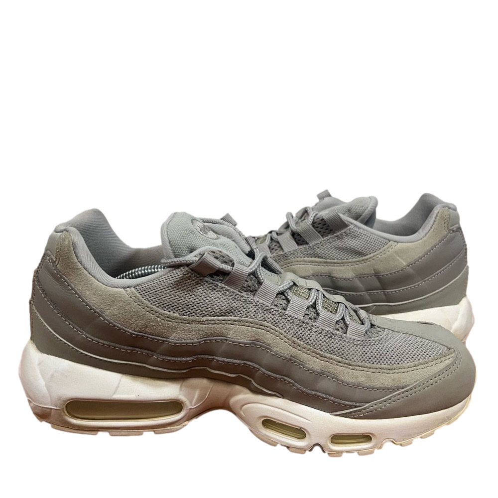 Nike Air Max 95 Premium Cobblestone / White Men's Shoe Size 8 #614 - Picture 6 of 9